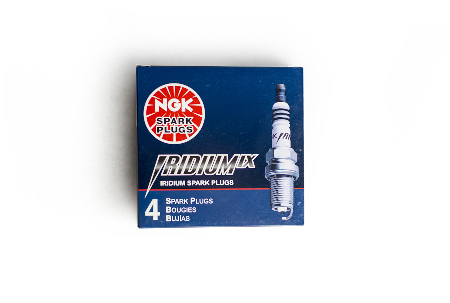 Pre-Gapped NGK Iridium IX Spark Plug SET of 4 - FORD/MAZDA - Click Image to Close